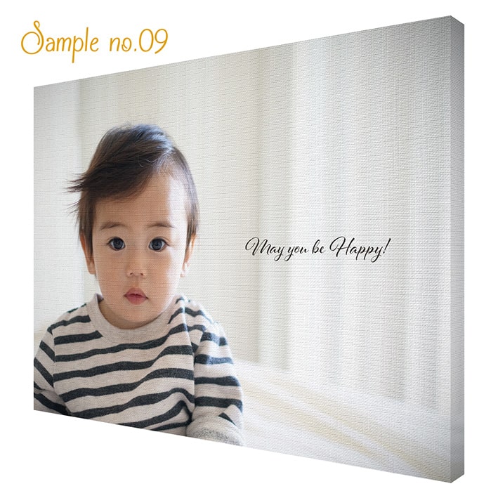 子供がテーマの写真ファブリックボード