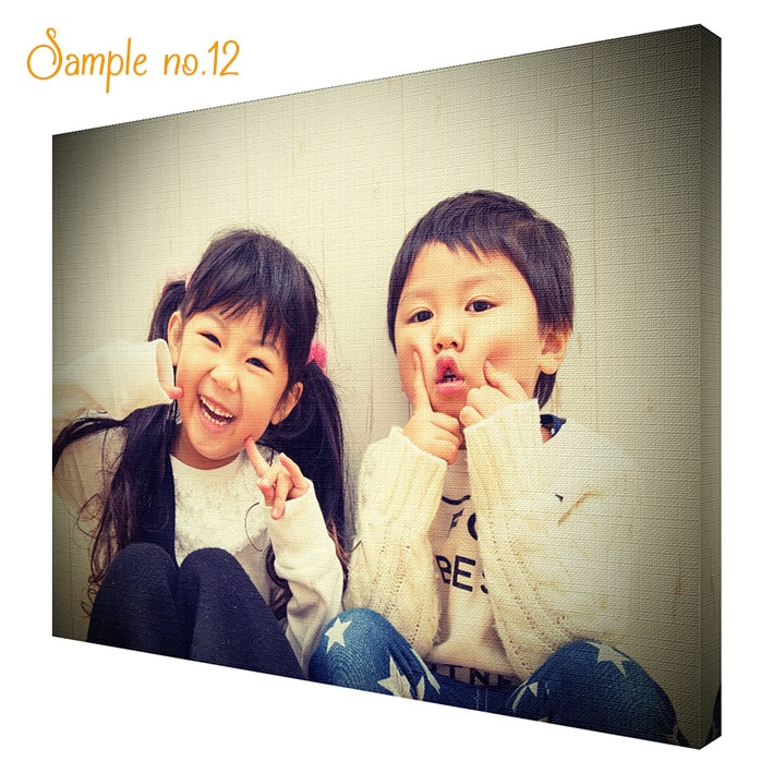 子供がテーマの写真ファブリックボード